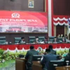 Jajaran DPRD Kota Bogor saat melakukan Rapat Paripurna bersama Pemkot Bogor. (Yudha Prananda / Jabar Ekspres)