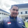 Menteri Pemuda dan Olahraga (Menpora) Dito Ariotedjo saat ditemui di Pangalengan, Kabupaten Bandung, Kamis (10/10). Foto Agi