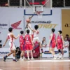 Pertandingan Final Honda DBL 2024 West Java Series mempertemukan tim putra SMAN 2 Bandung melawan SMA Trimulia Bandung di Gor Pajajaran, Bandung.