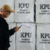 Ist. Logistik Pemilu 2024 di Gudang Logistik KPU. Dok Jabar Ekspres.