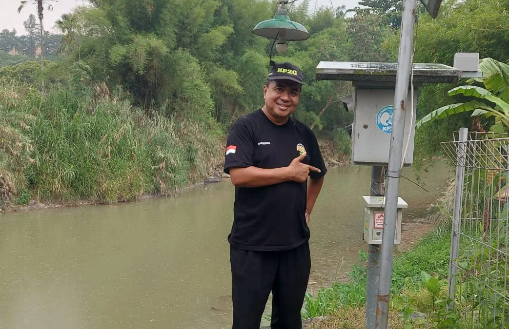 KP2C Apresiasi Dukungan BRIN Pasang Alat Pantau Sungai Ketua KP2C Puarman