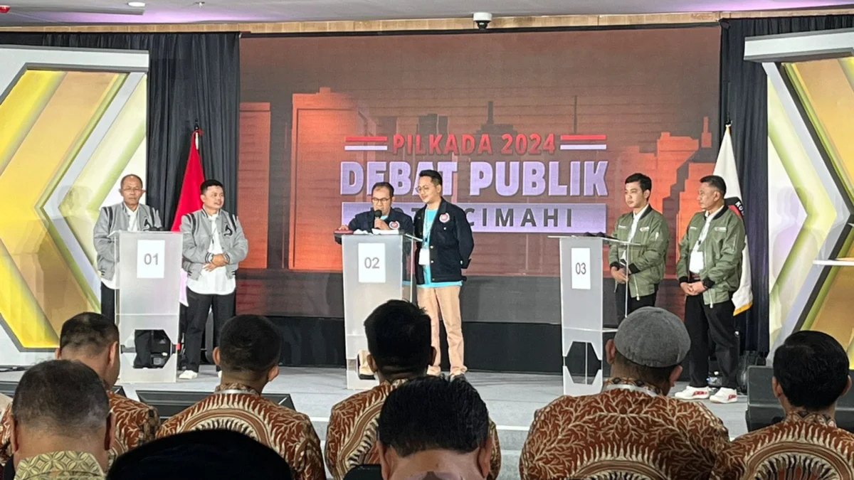 Debat Publik Calon Wali Kota Cimahi, Pengamat Sebut Paslon Dikdik-Bagja Ungguli Pasangan Lain di Debat Publik Perdana Pilkada Cimahi (Mong)