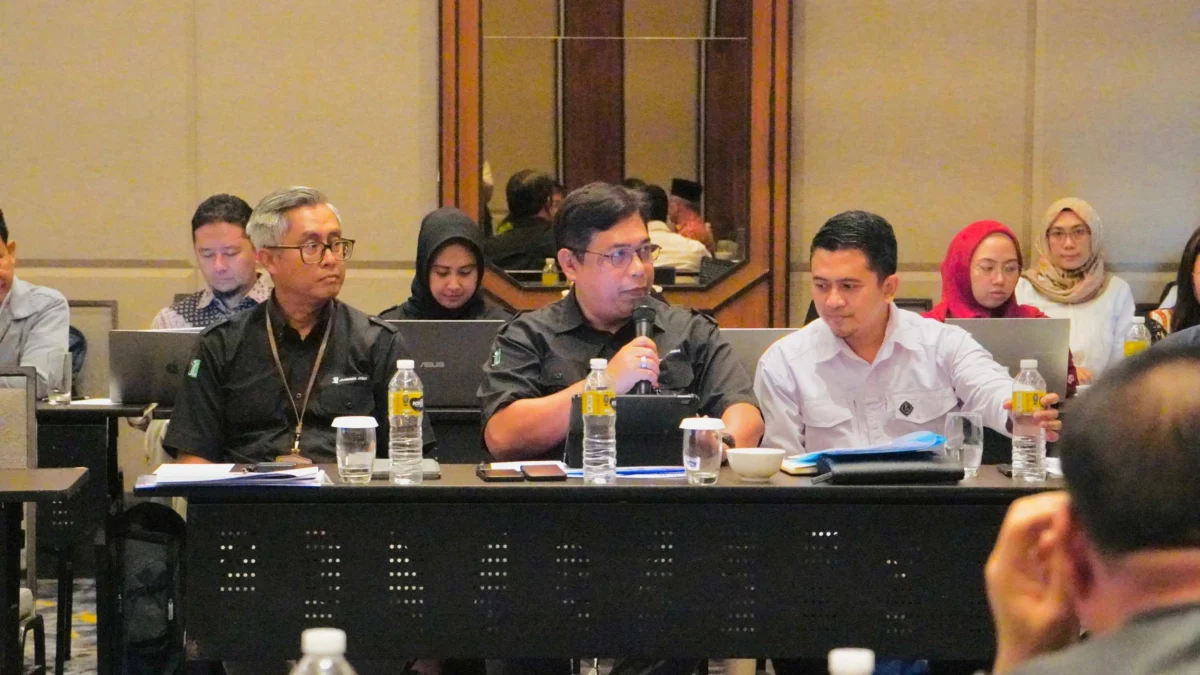 Jamkrida Jabar Beberkan Rencana Strategis di Hadapan Komisi III Baru BUMD : Rapat pertemuan antara PT Jamkrida Jabar dengan Komisi III DPRD Jabar Selasa (22/10) lalu.