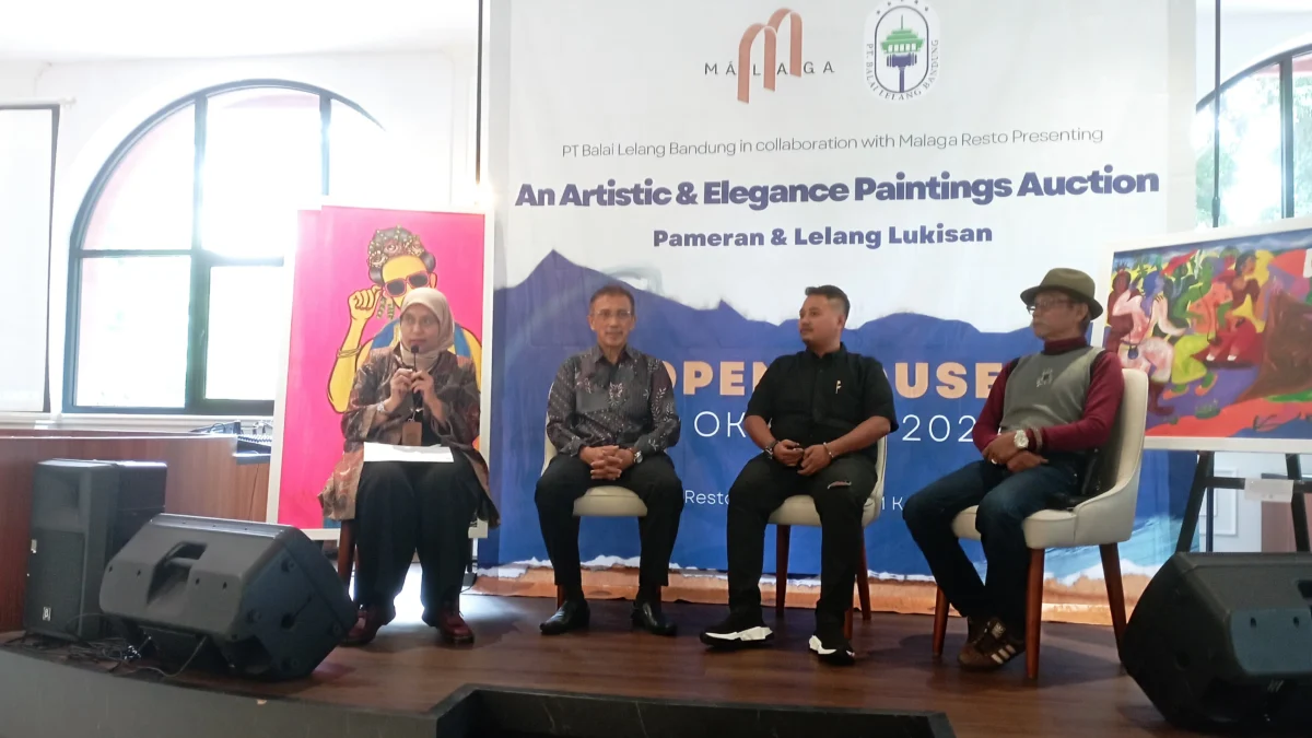 86 karya 11 Pelukis Bragawege akan Dilelang di Bandung