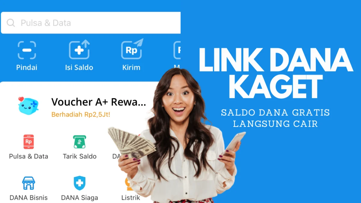 SELAMAT! LINK DANA KAGET 10 Oktober 2024 Khusus Untuk Kamu di Hari Ini Dapatkan Saldo DANA Hingga Rp 350.000 dari LINK DANA KAGET 18 Oktober 2024