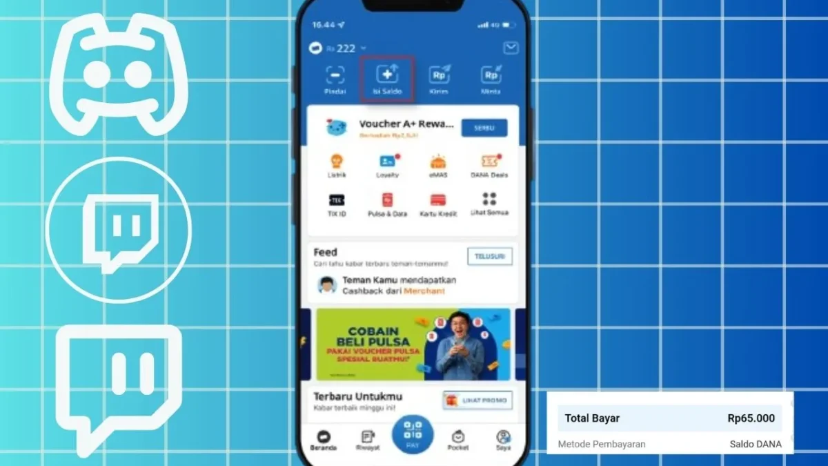 Game Penghasil Saldo DANA yang Terbukti Membayar, Cara Terbaru Dapat Uang dari Internet Senilai Rp99.000! Game Penghasil Saldo DANA yang Terbukti Membayar, Cara Terbaru Dapa Uang dari Internet Senilai Rp99.000!