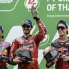 Klasemen MotoGP 2024: Point Bagnaia Semakin Dekat dengan Jorge Martin 