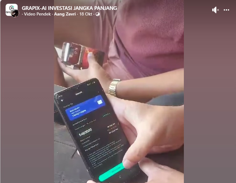 Ini yang Terjadi Setelah Member Grapix AI Lakukan Verifikasi Akun Video member Grapix AI yang melakukan Verifikasi akun.