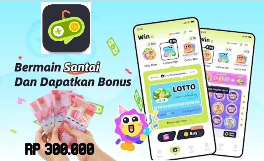 Simak Tutorial cara dapat uangd Rp300.000 dari aplikasi ini.