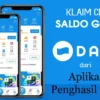 Klaim Cepat saldo dana gratis dari aplikasi pengahsil uang