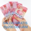 Cara mendapatkan saldo Gratis Tp200.000 perjam hanya dengan menggunakan WA.