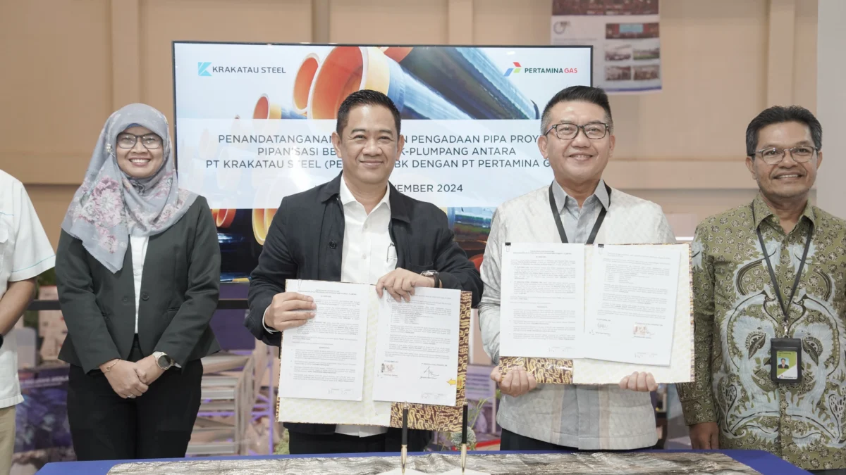 Sinergi BUMN: Krakatau Steel dan Pertagas Jalin Kerjasama Penyediaan Material, Perkuat Infrastruktur Pipanisasi BBM Sinergi BUMN: Krakatau Steel dan Pertagas Jalin Kerjasama Penyediaan Material, Perkuat Infrastruktur Pipanisasi BBM