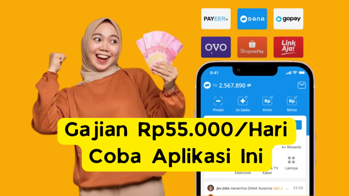 Ayo Kumpulkan Rp 55.000/Hari dari Aplikasi Saldo DANA Gratis Terbaik 2024 Ayo Kumpulkan Rp 55.000/Hari dari Aplikasi Saldo DANA Gratis Terbaik 2024