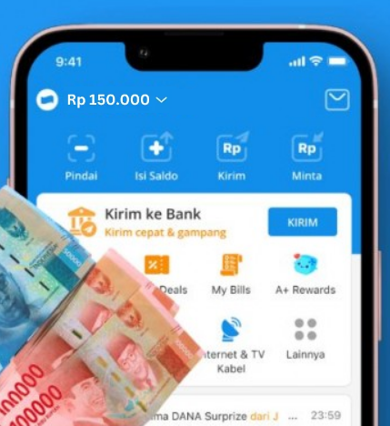 Begini Cara Mudah Dapat Saldo DANA Gratis Rp150 Ribu Setiap Hari Tanpa Undang Teman Begini Cara Mudah Dapat Saldo DANA Gratis Rp150 Ribu Setiap Hari Tanpa Undang Teman