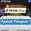 Terbukti! Aplikasi Tiktok VIP Shop itu Penipuan