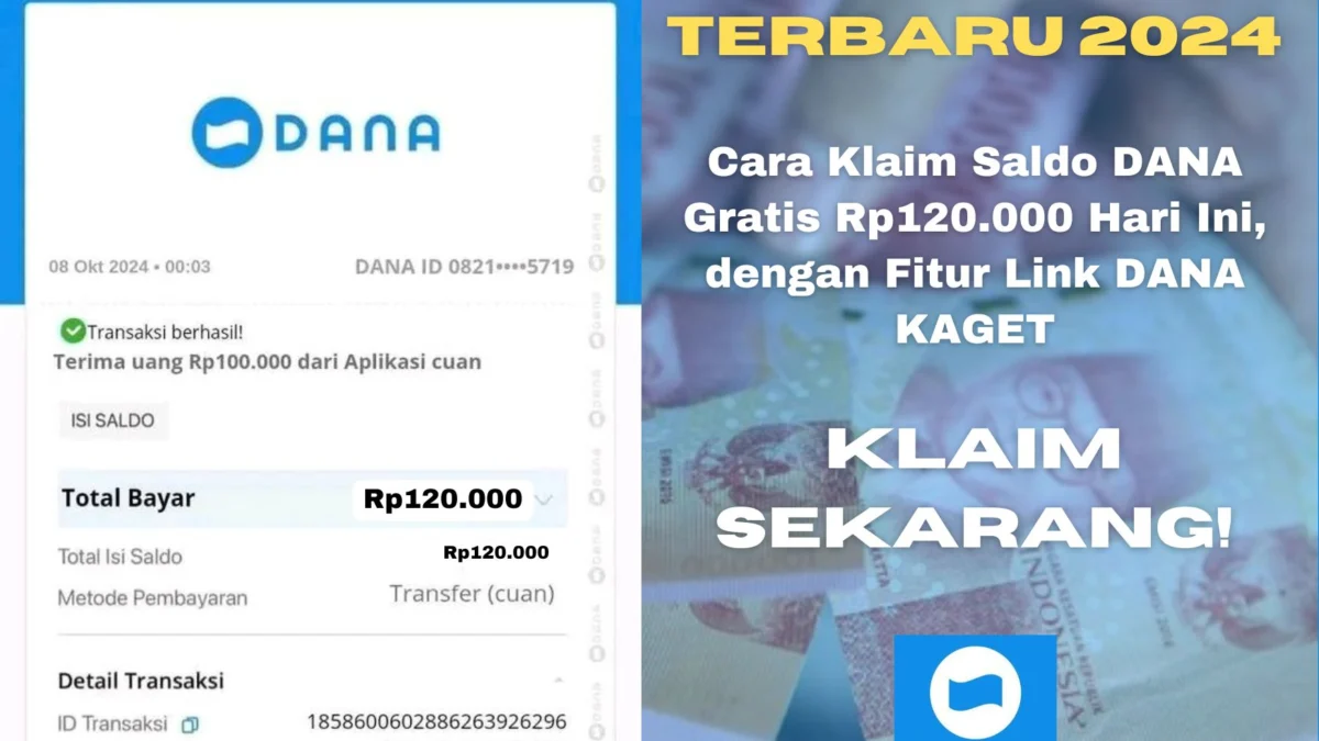 Ingin tahu gimana cara klaim saldo DANA gratis? Manfaatkan fitur DANA KAGET untuk dapatkan saldo dengan mudah hingga Rp120.000. Klik Disini!