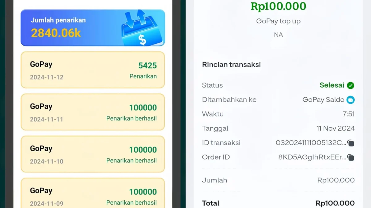 Aplikasi Saldo Gratis Diklaim Membayar Rp100.000 Secara Cepat, Langsung Cair ke Rekening tanpa Ribet! Aplikasi penghasil uang saldo gratis terbaru mirip dengan aplikasi terkenal sebelumnya. Aplikasi ini diklaim bisa membayar Rp100.00 sehari.