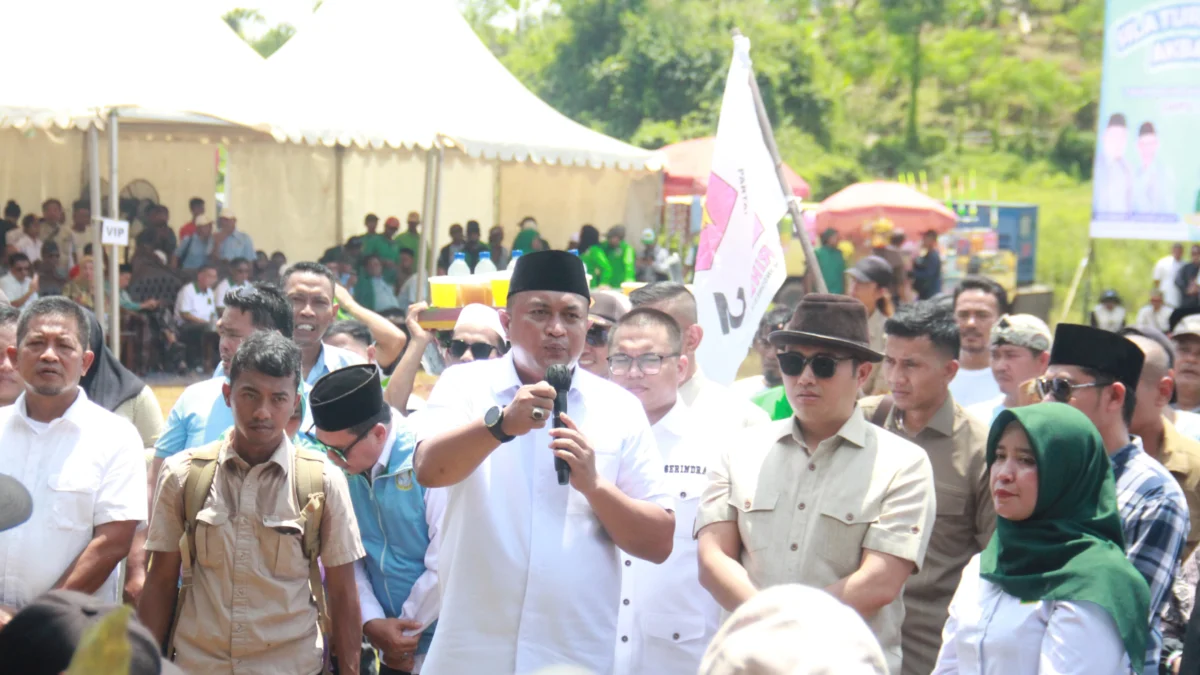Kampanye ke Dapil 5, Cabup Bogor Rudy Susmanto akan Realisasikan 3 Aspirasi Warga Calon Bupati (Cabup) Bogor nomor urut 1, Rudy Susmanto