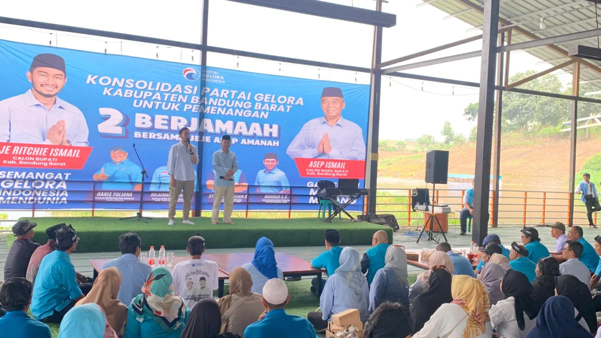 Jelang Hari H Pencoblosan, Partai Gelora Bandung Barat Gelar Konsolidasi Kader dan Simpatisan