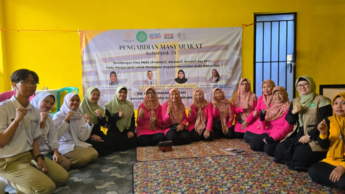 Membangun Jiwa PEKA pada Masyarakat untuk menangani Kegawatdaruratan pada Komunitas di Palasari Cibiru Kota Bandung