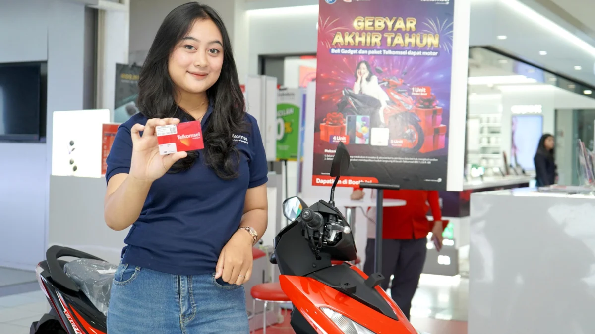 Telkomsel Hadirkan Gebyar Akhir Tahun, Beli Gawai disertai Perdana Telkomsel di BEC bisa Menangkan Hadiah Sepeda Motor