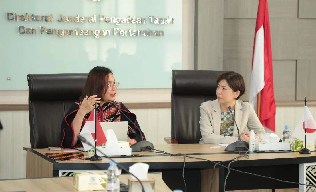 Kerja Sama dengan JICA, Dirjen PTPP Harap Pengelolaan Pertanahan Semakin Inovatif dan Berdampak Kerja Sama dengan JICA, Dirjen PTPP Harap Pengelolaan Pertanahan Semakin Inovatif dan Berdampak
