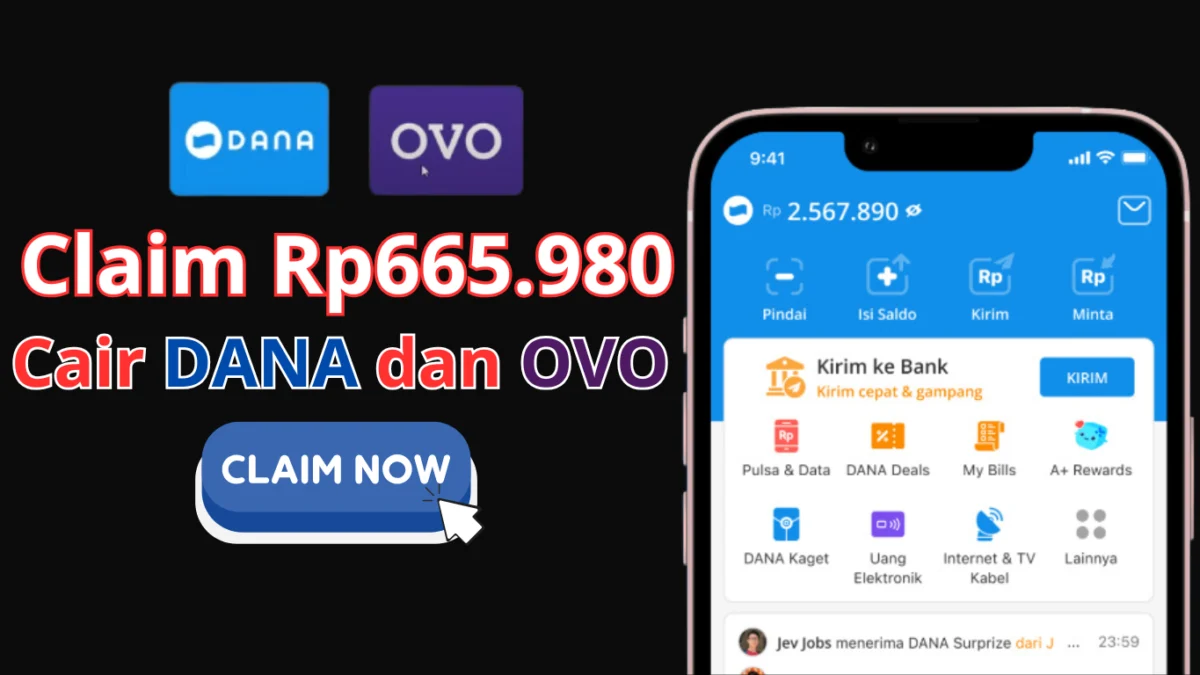 Klaim Rp665.980 dari Aplikasi Penghasil Uang Terbaru 2024 Klaim Rp665.980 dari Aplikasi Penghasil Uang Terbaru 2024