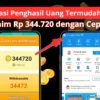 Saldo Terkumpul Rp344.720 Gak Sampai 1 Jam di Aplikasi Penghasil Uang Termudah 2024