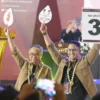 Pasangan calon bupati dan wakil bupati Bandung Barat, Hengky Kurniawan-Ade Sudrajat. Dok Jabar Ekspres