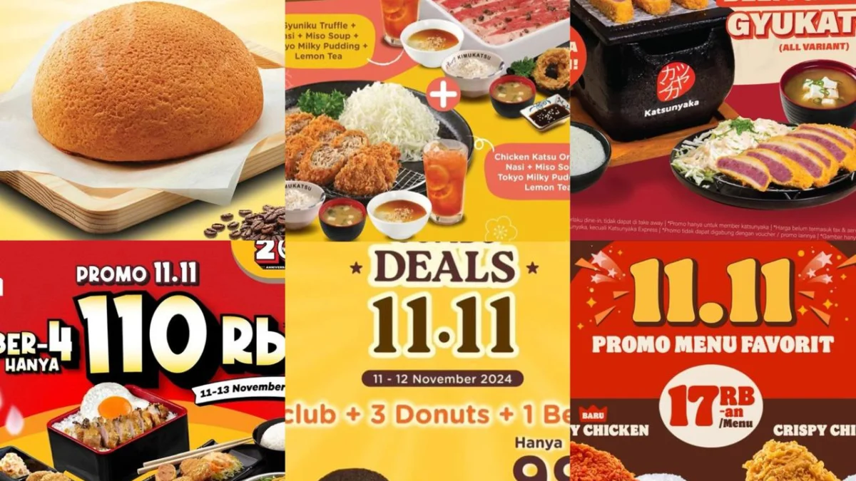 Promo 11.11 Spesial Bulan November 2024, Klaim Hematnya di 6 Tempat Ini!