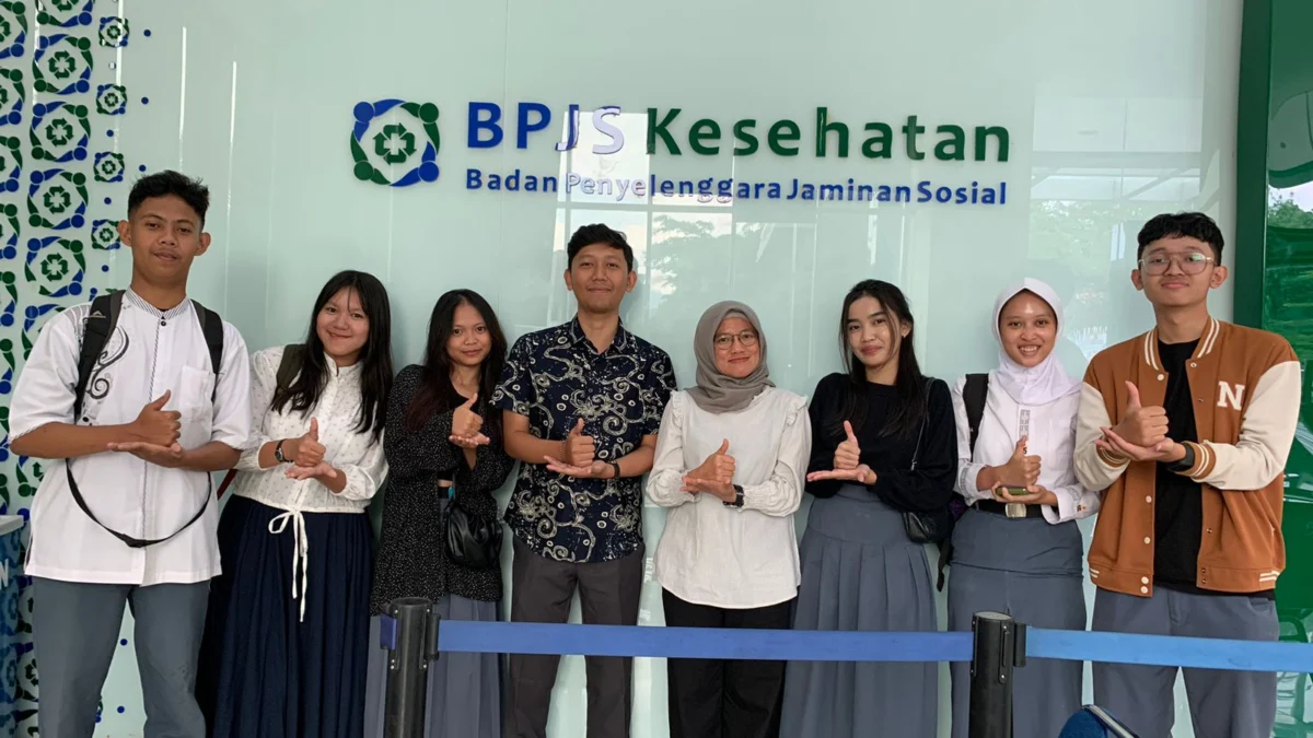 Jalani Projek P5, Beberapa Siswa SMAN 15 Bandung Kunjungi Kantor BPJS Kesehatan Kota Bandung