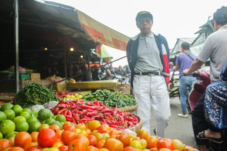 94,5 persen Pasokan Pangan Dikirim dari Wilayah Lain, Kota Bandung Rentan Alami Fluktuasi Harga Foto ilustrasi Bahan Pangan di Kota Bandung (Dok Jabar Ekspres)