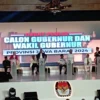 Dok. Debat publik perdana cagub jabar. Foto. Sandi Nugraha