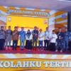Tekan Angka Kenakalan Remaja, Satpol PP Kota Bogor Luncurkan Program Skuter di Lingkungan Sekolah Satpol PP Kota Bogor bersama unsur Forkopimda Kota Bogor saat meluncurkan Program Skuter pada Rabu (13/11). (Yudha Prananda / Jabar Ekspres)