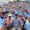 Jajaran YRA Group bersama Calon Wali Kota Bogor Nomor Urut 3, Dedie A Rachim saat menggelar Bazar Djuara, Kamis (14/11). (Yudha Prananda / Jabar Ekspres)