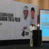 Di Hadapan Keluarga Besar Purnawirawan TNI-Polri, Demul Siapkan Program Pendidikan Militer Dok. Dedi Mulyadi saat memberikan sambutannya di acara Konsolidasi Kekuarga Besar Purnawirawan TNI-Polri. Senin (18/11). Foto. Sandi Nugraha.