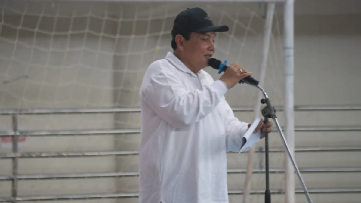 Pj Bupati Bogor Buka Kompetisi Futsal dalam Rangka Hari Sumpah Pemuda ke-96