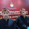 Paslon Nomor Urut 3, Bilal Insan dan A. Mulyana saat Tanyakan soal Pemerintahan yang Bersih pada Paslon 1, Dikdik-Bagja dalam Debat Publik Kedua (mong)
