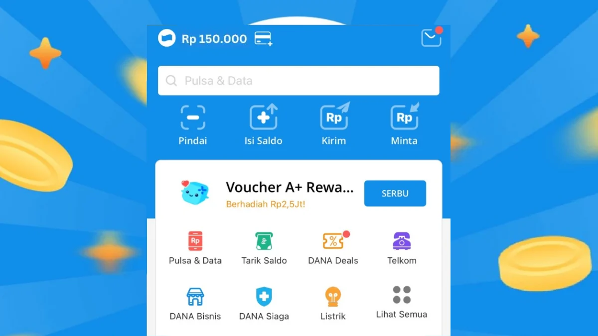 Sekali Klik Dapat Saldo DANA Gratis Rp150.000 dari Aplikasi Penghasil Uang ini