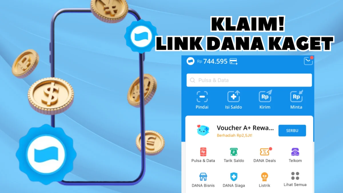 LINK DANA KAGET 7 November 2024, Dapat Saldo Rp 300 Ribu Gratis Lewat Sini!