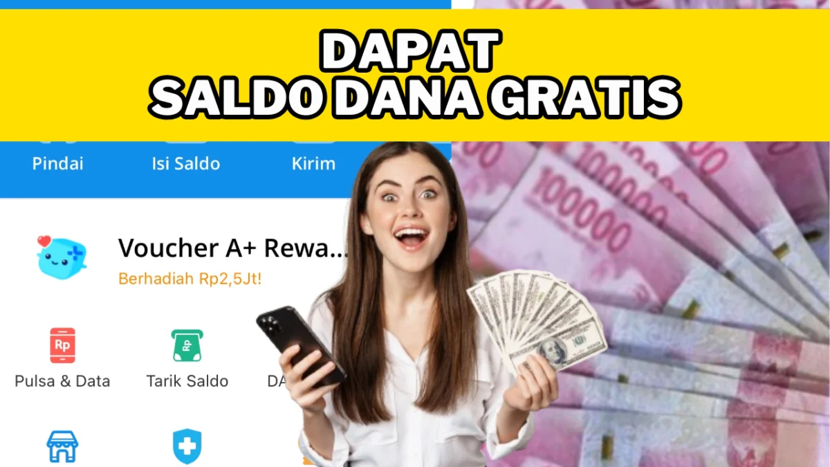 Saldo DANA Gratis Harian Rp75.000 Langsung Cair Ke Rekening Lewat Ini