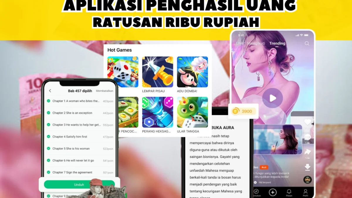 Main 4 Aplikasi Penghasil Uang Populer Seharian Hasilkan Hingga Rp400.000-an