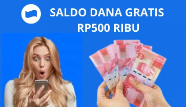 LINK DANA KAGET 4 November 2024, Dapatkan Saldo Gratis Rp 500 Ribu dengan Aplikasi Penghasil Ini LINK DANA KAGET 4 November 2024, Dapatkan Saldo Gratis Rp 500 Ribu dengan Aplikasi Penghasil Ini