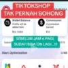 Apakah Benarkah Aplikasi Tiktok VIP Shop Penghasil Uang atau Penipuan? Ini Faktanya