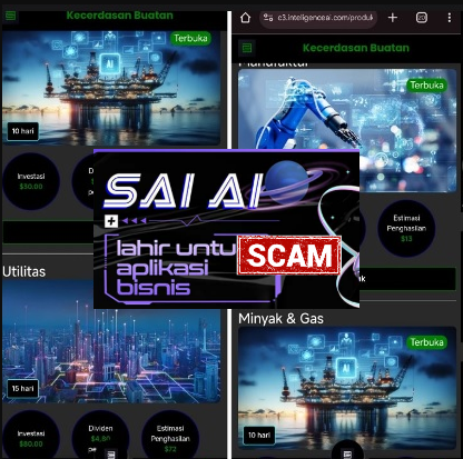 Terbukti SCAM! Aplikasi SAI AI Kabur, Drama Penarikan Spesial Natal dengan Keuntungan Gak Logis Terbukti SCAM! Aplikasi SAI AI Kabur, Drama Penarikan Spesial Natal dengan Keuntungan Gak Logis