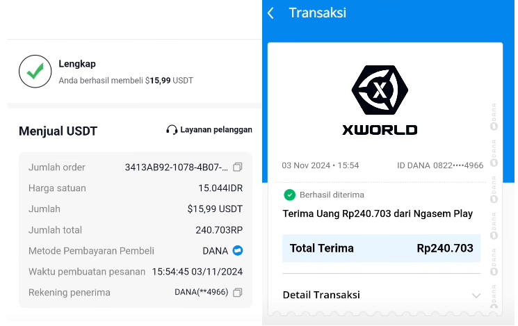 Begini Cara Dapat Uang Gratis Di X-World Langsung Beri Rp240.000 Tanpa Modal, Ini Buktinya