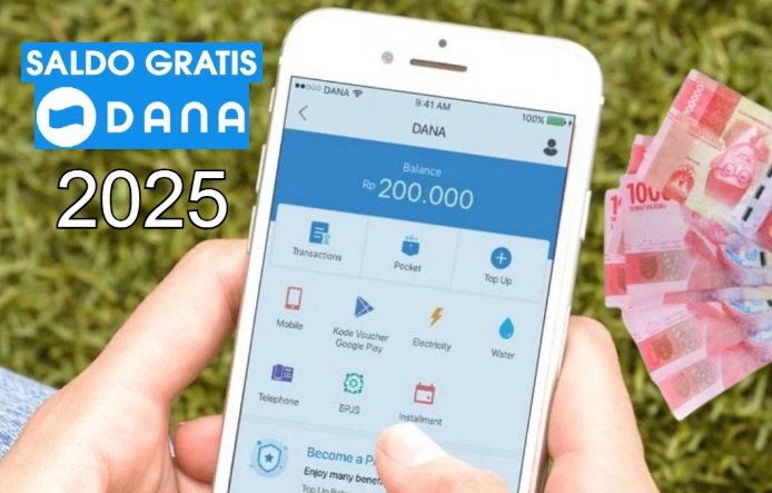 Ambil Saldo DANA Gratis Spesial Awal Tahun 2025, Cair Hingga Rp200.000 Saldo DANA gratis pesial awal tahun 2025.