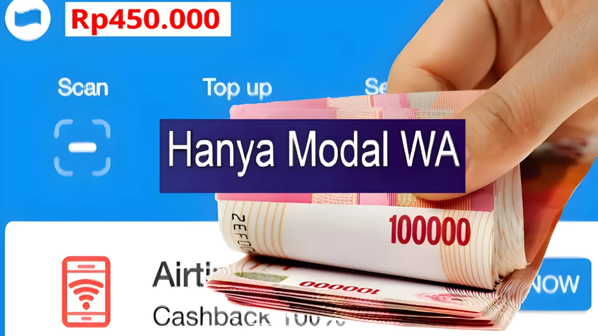 Cairkan Bonus Saldo DANA Gratis Rp450.000 Pakai WhatsApp Cairkan Bonus Saldo DANA Gratis Rp450.000 Pakai WhatsApp
