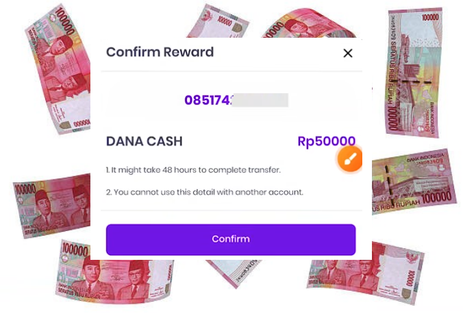 Cara Mudah Dapat Rp50.000 Setiap Hari dari Aplikasi Penghasil Uang Terbaru Cara Mudah Dapat Rp50.000 Setiap Hari dari Aplikasi Penghasil Uang Terbaru