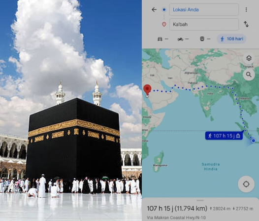 Nekat Jalan Kaki ke Mekkah, Emang Bisa? Ini Caranya